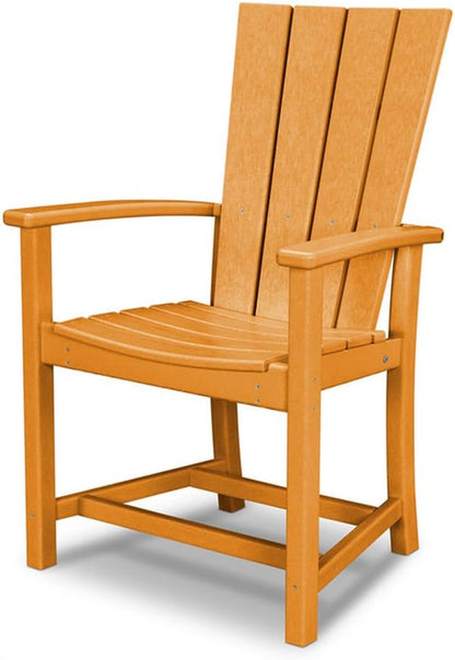 POLYWOOD® Quattro Dining Chair, Tangerine