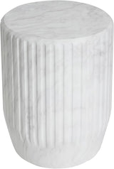 Christopher Knight Home Jayme Lightweight Concrete End Table, Outdoor Cylinder Side Table - Photo 5