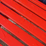 Metal Outdoor Garden Bench, Backless Bench for Park, Backless Couch, Furniture Seating, Patio Bench Chair, 2-3 People - Photo 5