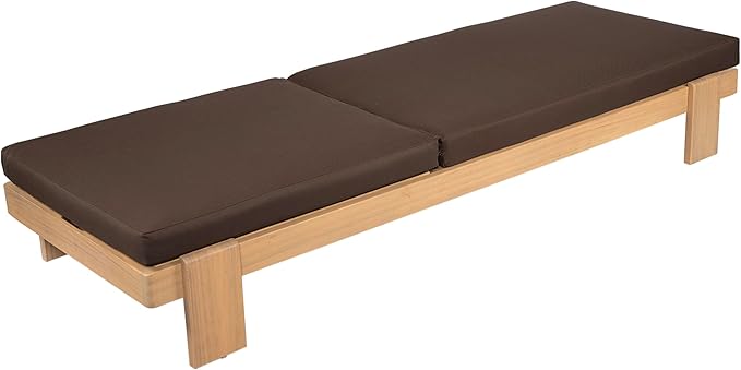 Christopher Knight Home Duska Acacia Wood Chaise Lounge Chair Set of 2, Patio Outdoor Chaise Lounge with Cushions - Photo 5