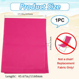 GORGECRAFT 1pcs Beach Sling Chair Replacement Lawn Chair Webbing 435 * 1165mm Chair Oxford Cloth Outdoor Patio Foldable - Photo 3