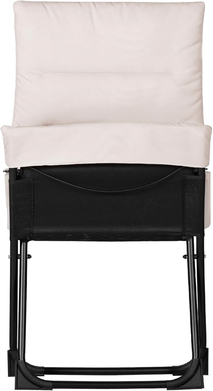 Abba Patio Outdoor Chaise Lounge Chair, Reclining Folding Patio Camping Chair with Separate Footrest - Photo 4