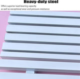 Outdoor Patio Bench Weatherproof Metal Backless Bench 3.3ft 3.9ft 4.9ft 5.9ft 2-Person Seat Porch Seating Metal Bench - Photo 7