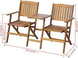 (Fast Delivery) Patio Wooden Bench, Foldable Garden Bench, Ideal for Patio - Photo 2