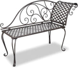 (Fast Delivery) Classic Steel Garden Bench Chair Furniture for Outdoor, Patio, Yard - Photo 1