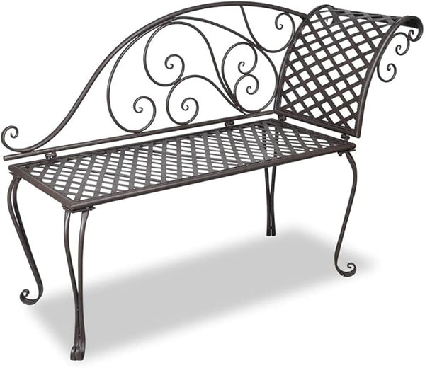 (Fast Delivery) Classic Steel Garden Bench Chair Furniture for Outdoor, Patio, Yard - Photo 1