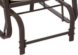 Outsunny Outdoor Glider Chair, Gliders for Outside Patio with Steel Frame and Mesh Fabric for Backyard, Garden - Photo 9