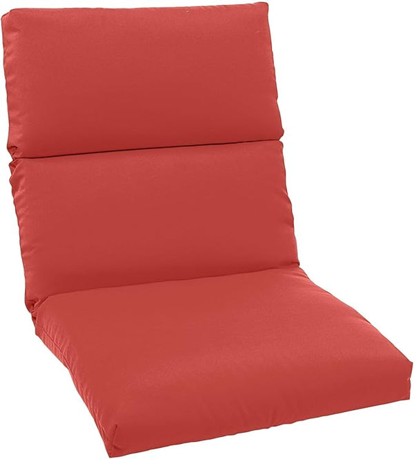 BrylaneHome Universal Chair Cushion - 45.75”L x 22”W x 2.75”H - Patio & Outdoor - Water - Photo 1