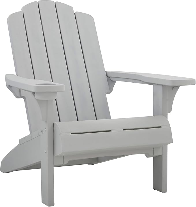 Keter Kiawah Adirondack Chair - Gray