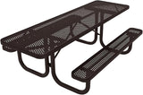 COATEDOUTDOORFURNITURE Heavy-Duty Portable ADA-Compliant Outdoor Picnic Table - Photo 1