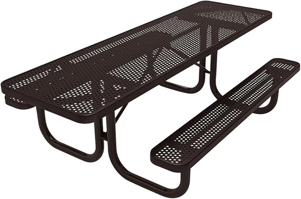 COATEDOUTDOORFURNITURE Heavy-Duty Portable ADA-Compliant Outdoor Picnic Table - Photo 1
