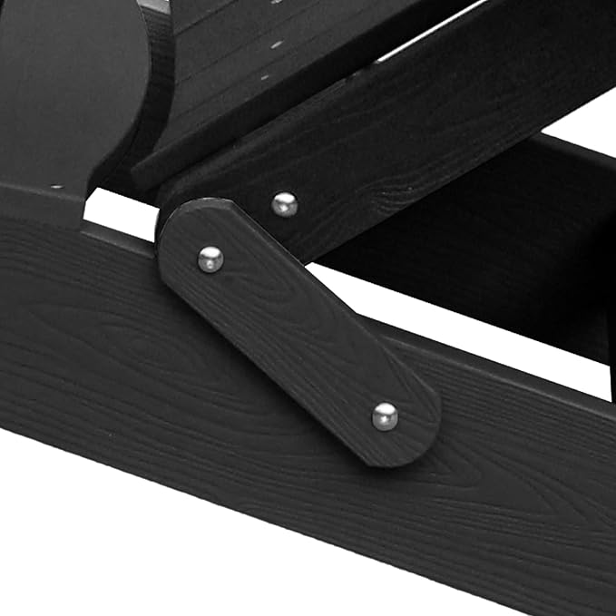 Clihome Outdoor Adirondack Chair Folding Lounge Chairs for Outside Patio Chairs Lawn Chair Plastic Adirondack Chairs for Yard, Garden