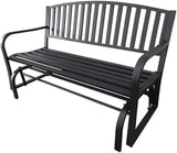 Four Seasons Courtyard Outdoor Patio Bench Glider Backyard Garden, Front Porch - Photo 1