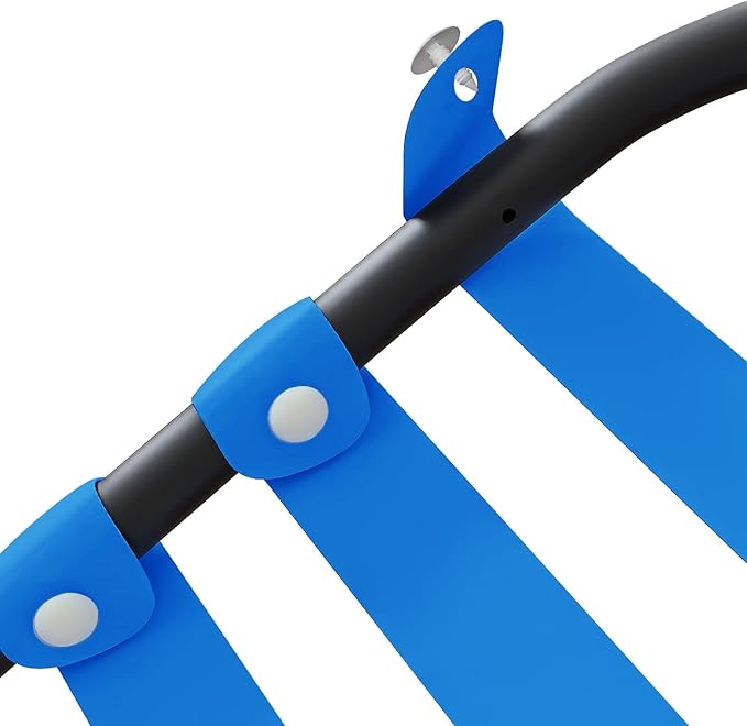 Vinyl Straps for Patio Chair Repair Kit 2'' Wide 10 Ft Long Replacement Straps + 10 Free Rivets for Outdoor Lawn - Photo 5