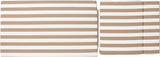 Christopher Knight Home Salem Outdoor Water Resistant Chaise Lounge Cushion, Brown And White Stripes - Photo 7