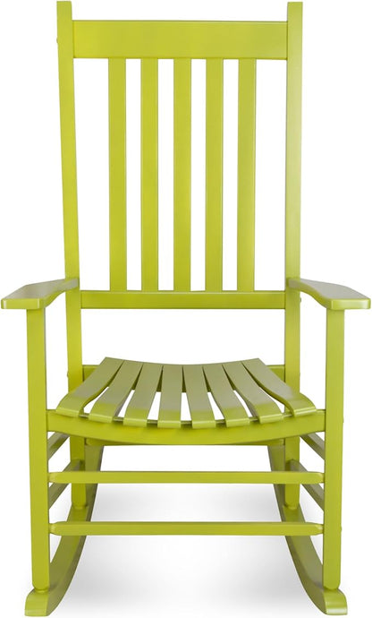Shine Company Vermont Porch Rocker – Lime