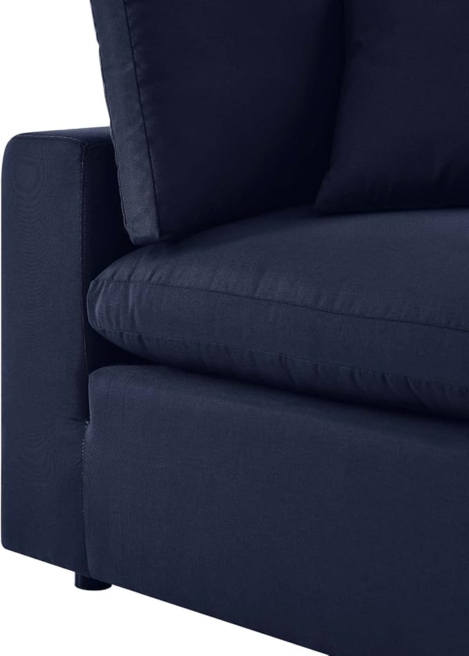 Modway Commix Overstuffed Outdoor Patio Corner Chair in Navy - Photo 5