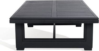 SAFAVIEH Outdoor Couture Collection Montford Black Patio Coffee Table