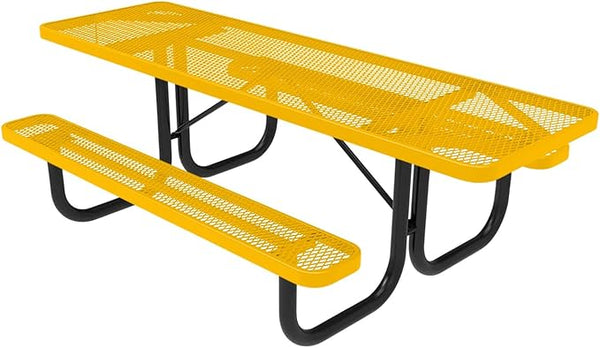 COATEDOUTDOORFURNITURE Heavy-Duty Portable ADA-Compliant Outdoor Picnic Table - Photo 1