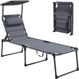 3-in-1 Oversized Sun Tanning Chair with Mat & Face Hole - Photo 1