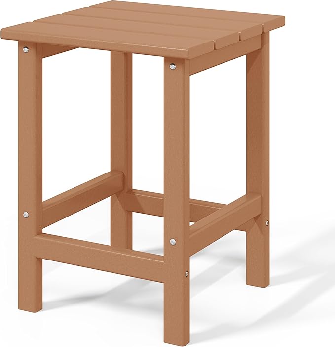Costaelm 3 piece Patio Set, Outdoor Modern Adirondack Table and Chairs - Photo 6