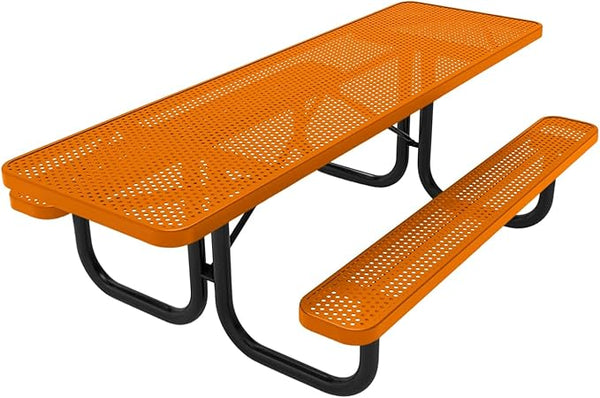 COATEDOUTDOORFURNITURE Heavy-Duty Portable ADA-Compliant Outdoor Picnic Table - Photo 1