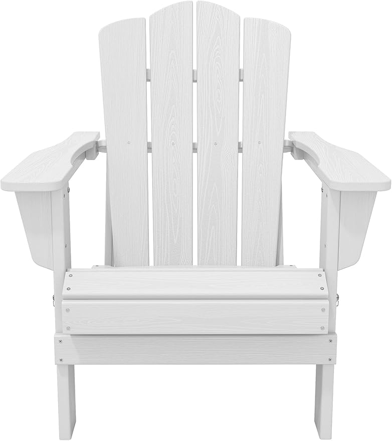 KINGYES Folding Adirondack Chair Set of 4