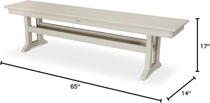 POLYWOOD® Bench, Sand