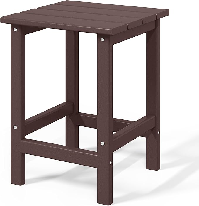 Costaelm 3 piece Patio Set, Outdoor Modern Adirondack Table and Chairs - Photo 6