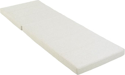 Merax Outdoor Chaise Lounge Cushion Only - Water-Resistant Patio Lounge Chair Cushion with Removable Cover, Beige