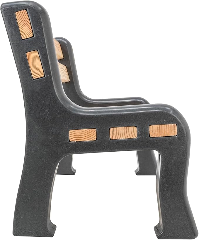 Good Ideas Bench Ends - Make Your Own Outdoor Bench (Dark Granite)