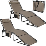 KingCamp 2 Pack Tanning Chair with Face Hole - Photo 1