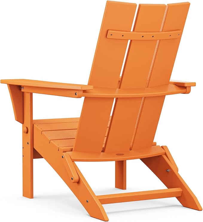 POLYWOOD Modern Folding Adirondack Chair - Photo 5