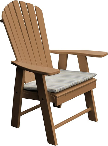 Furniture Barn USA Poly Upright Adirondack Chair, Cedar