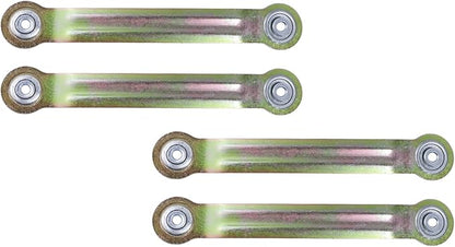 LC LICTOP Glider Bearing Arm Bracket Replacement 4Pcs, 8.66 Inch Length & 7.5 Inch Hole Center, Hardware Rocker Parts for Patio Glider, Garden Bench, and Chair Repair