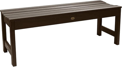 Highwood Lehigh Backless Bench, 4 Feet, Weathered Acorn
