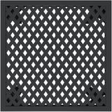 Patio Table Anthracite 19.7"x19.7"x28.3" Steel - Photo 5