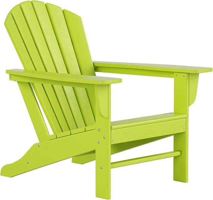 WestinTrends Dylan Outdoor Adirondack Chair (Set of 8), Lime