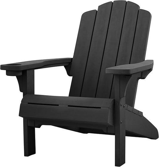 Keter Kiawah Adirondack Chair - Black