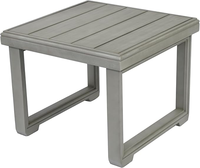Christopher Knight Home Nicholas Outdoor Small Coffee Table, Slat Panel Square Side Table - Photo 10