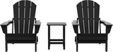 Costaelm 3 piece Patio Set, Outdoor Modern Adirondack Table and Chairs - Photo 1