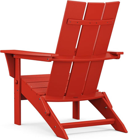 POLYWOOD Modern Folding Adirondack Chair