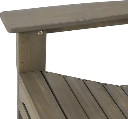 Christopher Knight Home 317311 Zuma Adirondack Chair, Gray