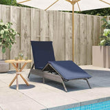 Patio Sun Lounger Outdoor Chaise Lounge Chair with Adjustable Footrests - Photo 3