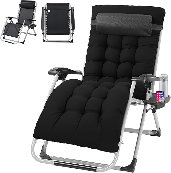 VINGLI 29" Padded Zero Gravity Chair - Photo 1