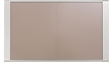 Christopher Knight Home Cape Coral Outdoor Aluminum Coffee Table with Glass Top, Silver