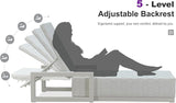 PURPLE LEAF Outdoor Chaise Lounge Set of 2 - Photo 7
