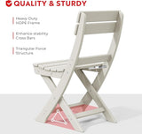 Costaelm Outdoor Patio Modern Folding Dining Chair - Photo 6