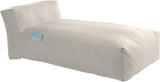 Dineli Chaise Lounge Chair Outdoor Bed Lounger Outdoor Couch Sofa for Pool Comfy Patio Furniture Foam Filling Bean Bed - Photo 8