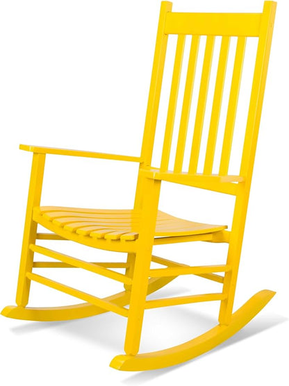 Shine Company Vermont Porch Rocker – Lemon